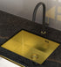 Quadron Anthony 60 Gold, PVD Nano kitchen sink