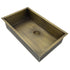 Olif Crudo 70 Patinated Brass kitchen sink, undermount or topmount