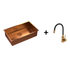 Quadron Anthony 80 Copper, PVD Nano kitchen sink