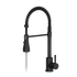 Quadron Salma flexible tap with spray & water stop function, Matte Black