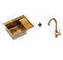 Quadron Russel 116 Copper, PVD Nano kitchen sink