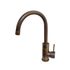 Crudo Naomi kitchen mixer tap, Patinated Brass