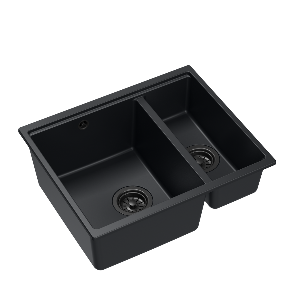 Quadron Logan 151 Pure Carbon, topmount or undermount sink