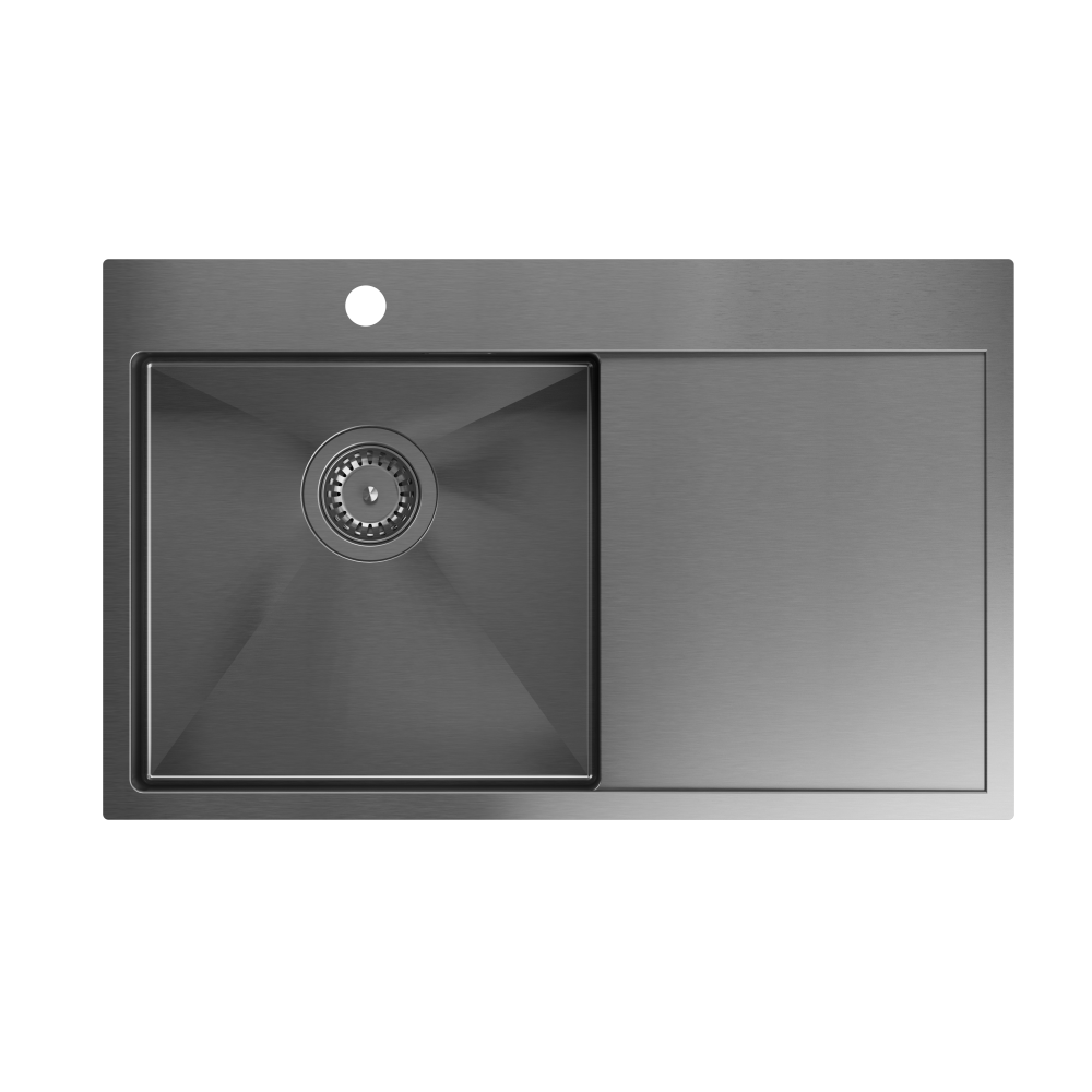 Quadron Russell 111 Graphite, PVD Nano kitchen sink